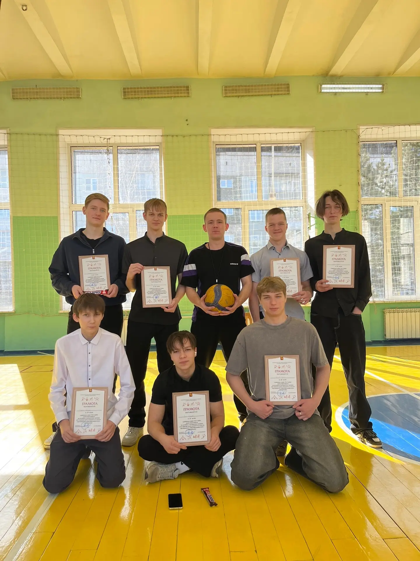 🏐 Наши волейболисты на высоте! 🏐