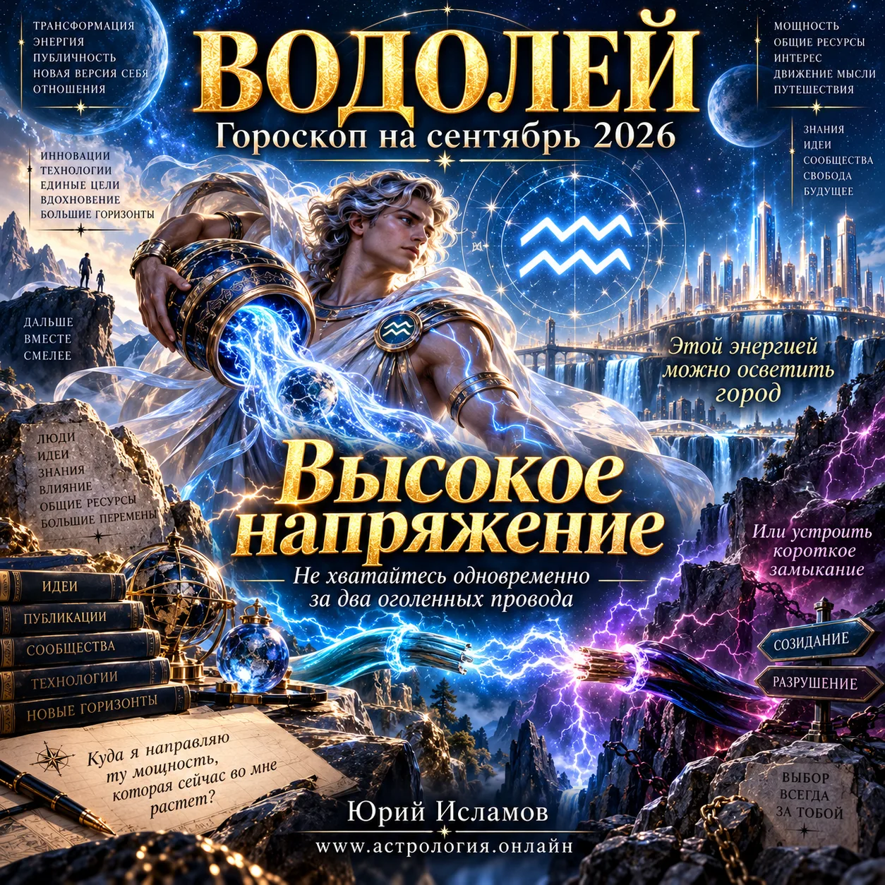 ♒️ ВОДОЛЕЙ. Гороскоп на сентябрь 2026