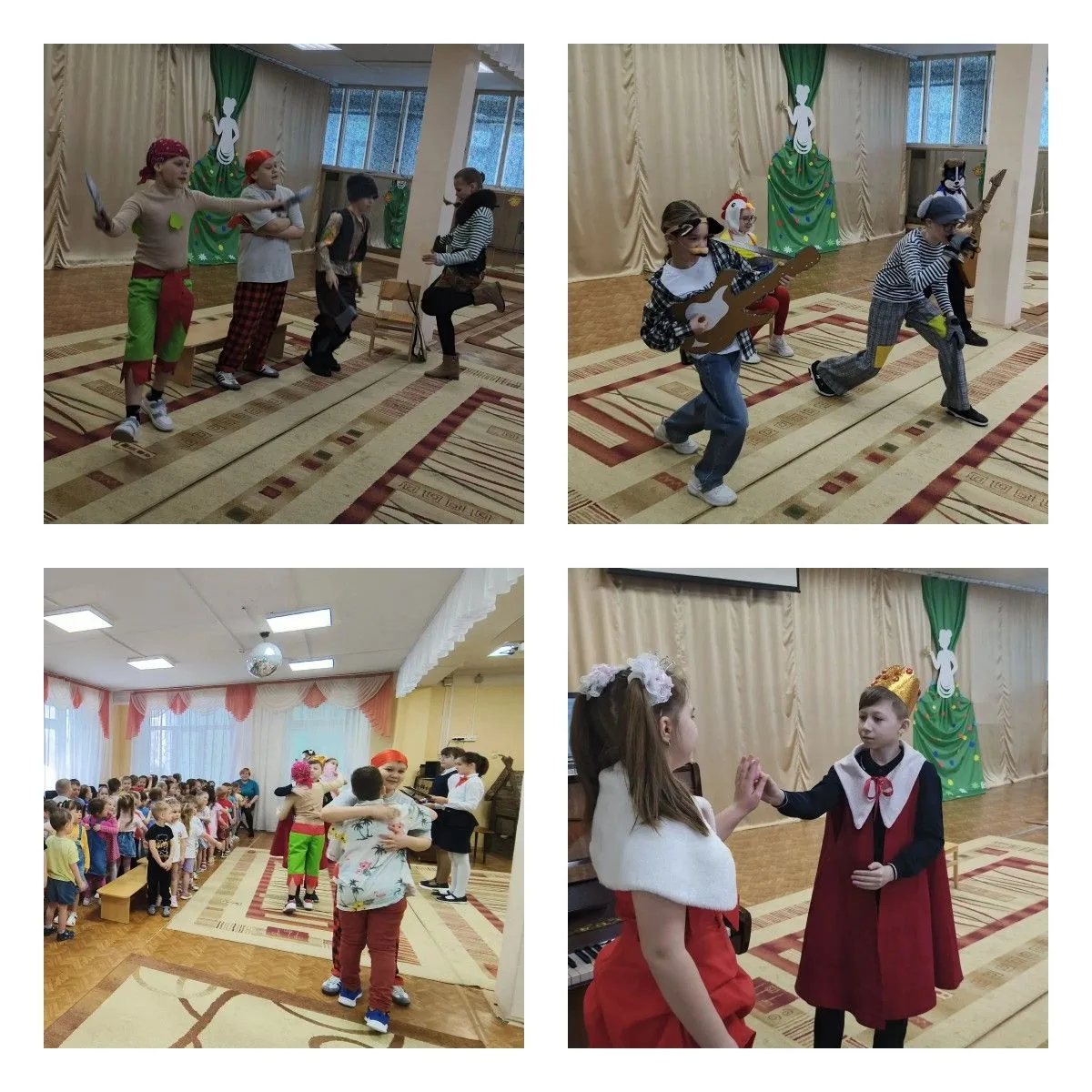 🎭Театр для дошколят 27 марта, во Всемирный день театра. Ученики 4В класса под руководством Я.А. Фона