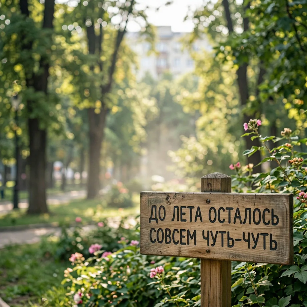 ⏳ Таймер тикает. До лета – рукой подать.