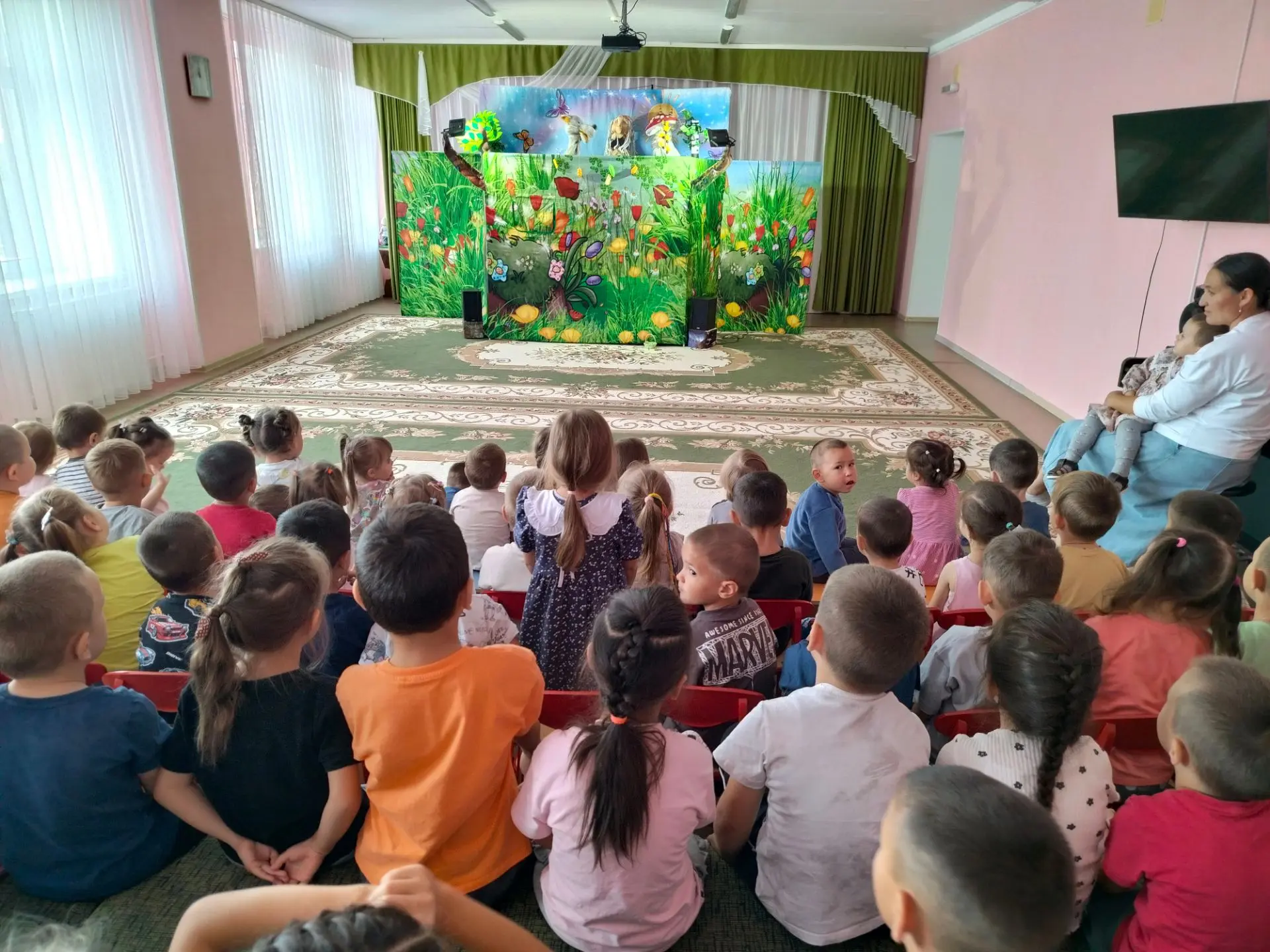 🎭Сегодня в детском саду состоялось замечательное культурное событие — в гости к воспит...