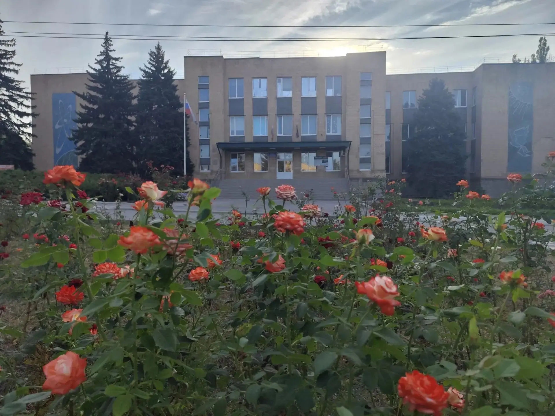 В классе уютном, просторном
