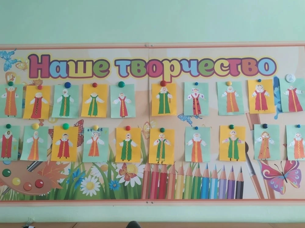 этой неделе, посвящённой  национальной одежде народов России🇷🇺, дети подготовительной группы  №32 ОЦ