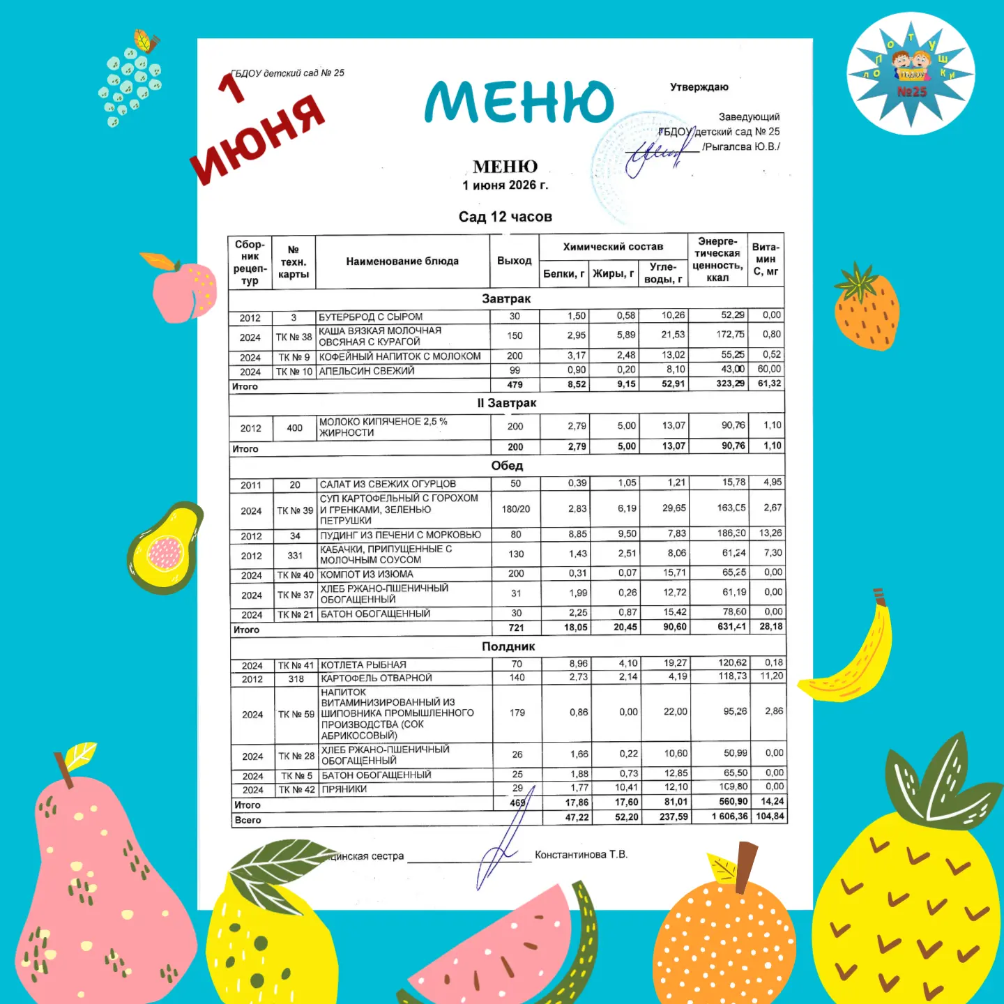 #Меню25