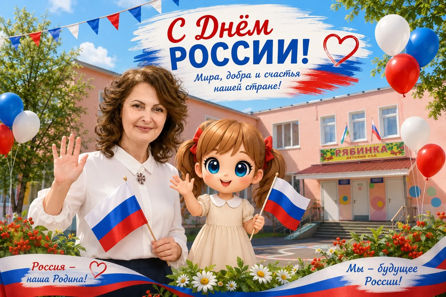 🇷🇺 Дорогие родители и наши воспитанники!