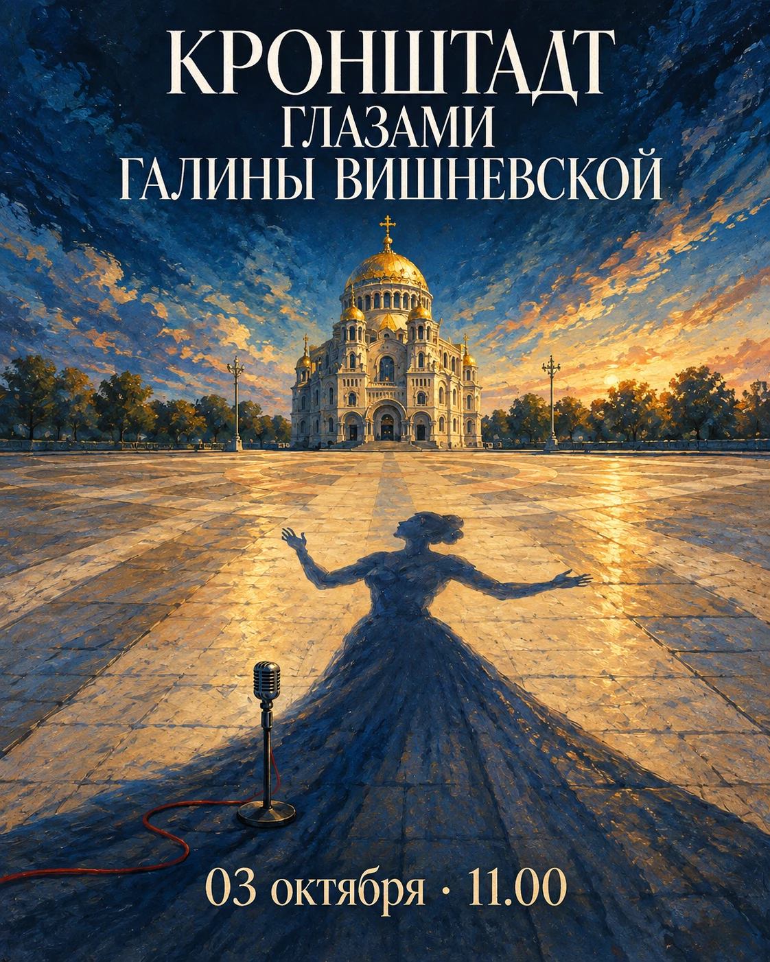 🌿 «Кронштадт глазами Галины Вишневской» - бесплатная экскурсия