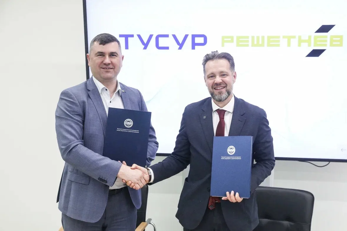 ТУСУР🤝АО «РЕШЕТНЁВ»

Сразу два предприятия ГК «Роскосмос» - АО «НПО Лавочкина» и АО «РЕШЕТНЁВ» - по