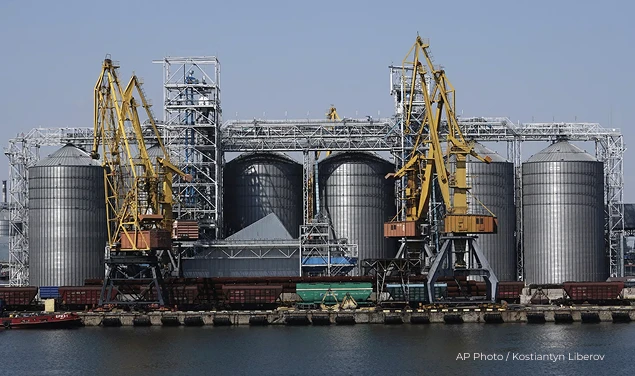 Нацбанк Украины заявил об обрушении экспорта зерновых культур.