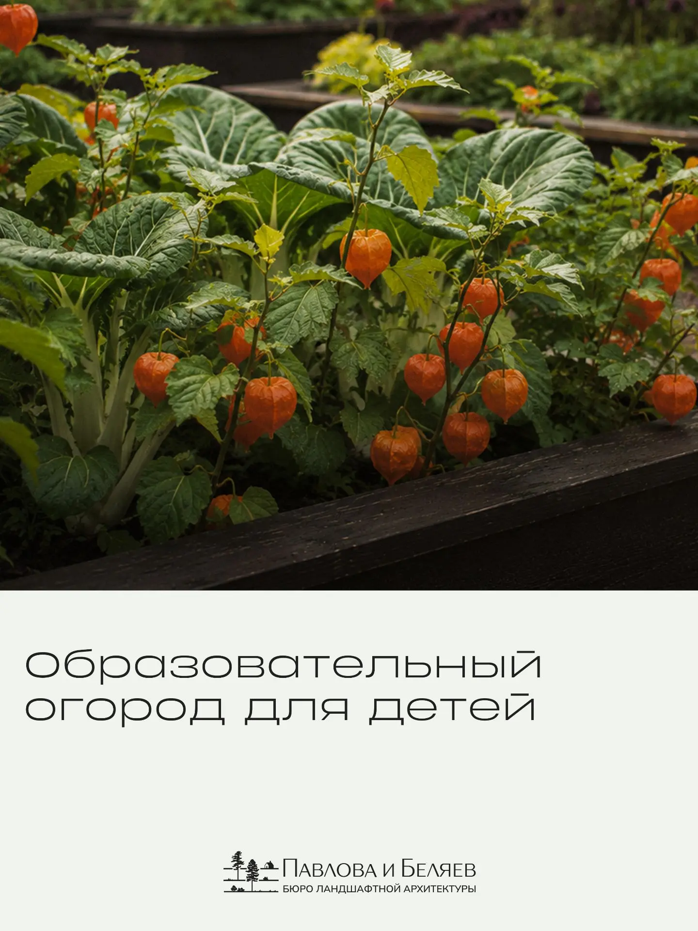 В одном из проектов заказчики попросили сделать огород не как хозяйственную зону, а как пространство