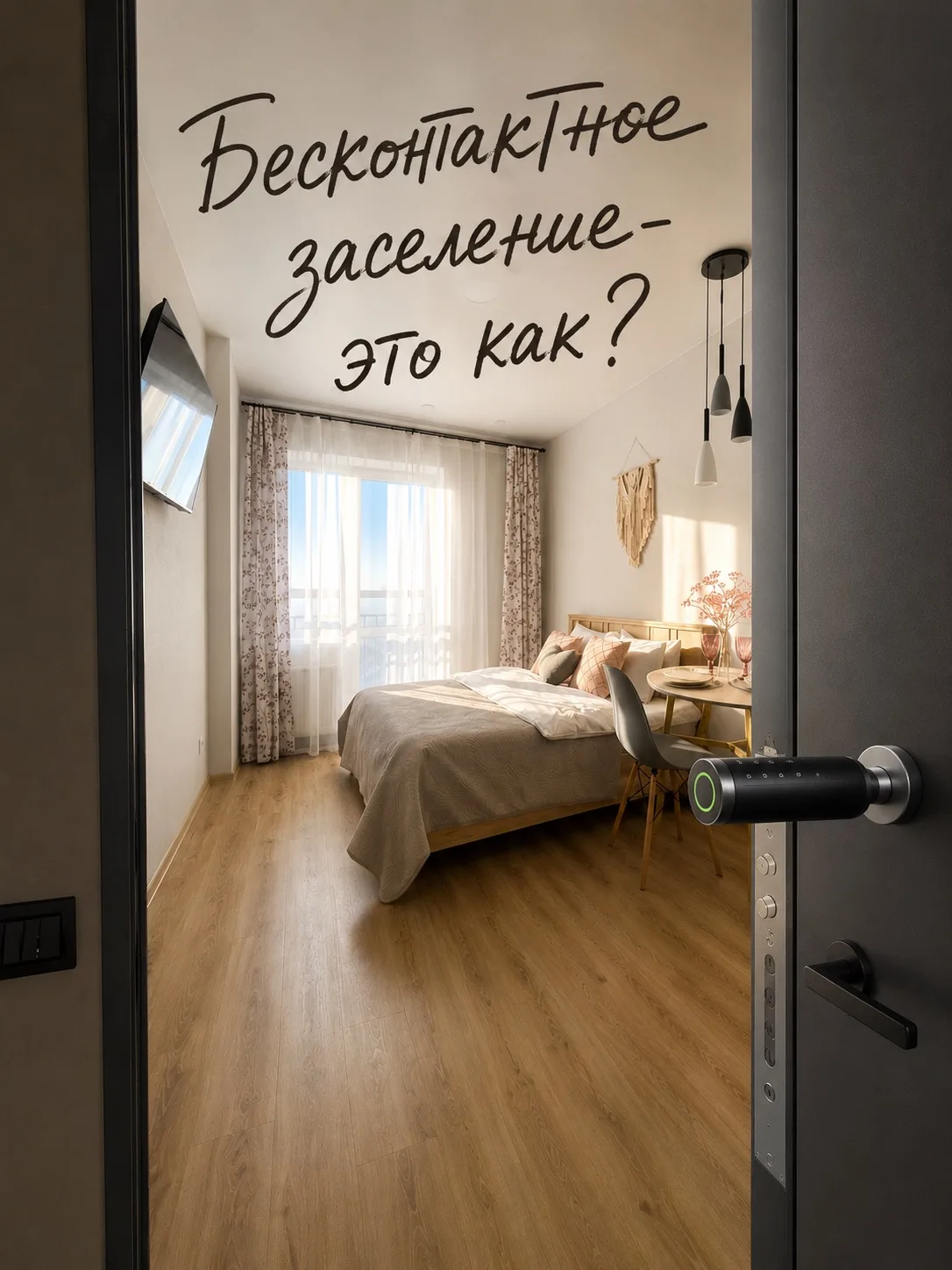 Знали ли вы, что именно мы одними из первых в Томске внедрили бесконтактное заселение?

Причём сразу