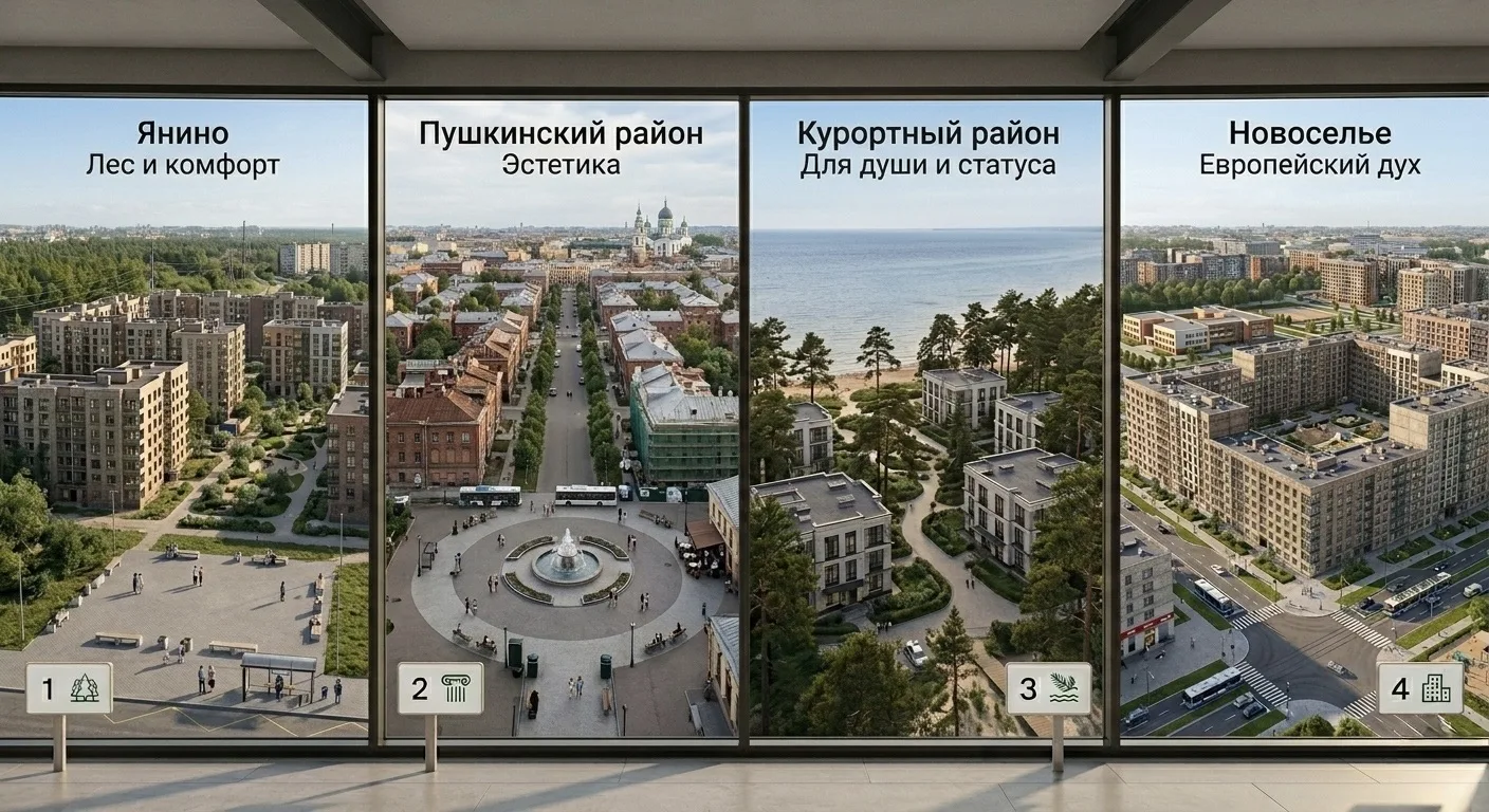 Удаленщики и молодые мамы, этот список районов для вас! 🌲  Формат «25 этажей, 15 квартир на этаже и 