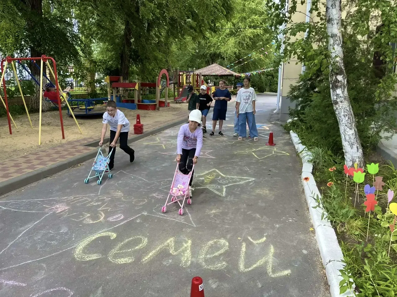 ☀️В летнем лагере «Маленькие подвиги большого человека» прошли «Семейные старты» - яркое событие, гд