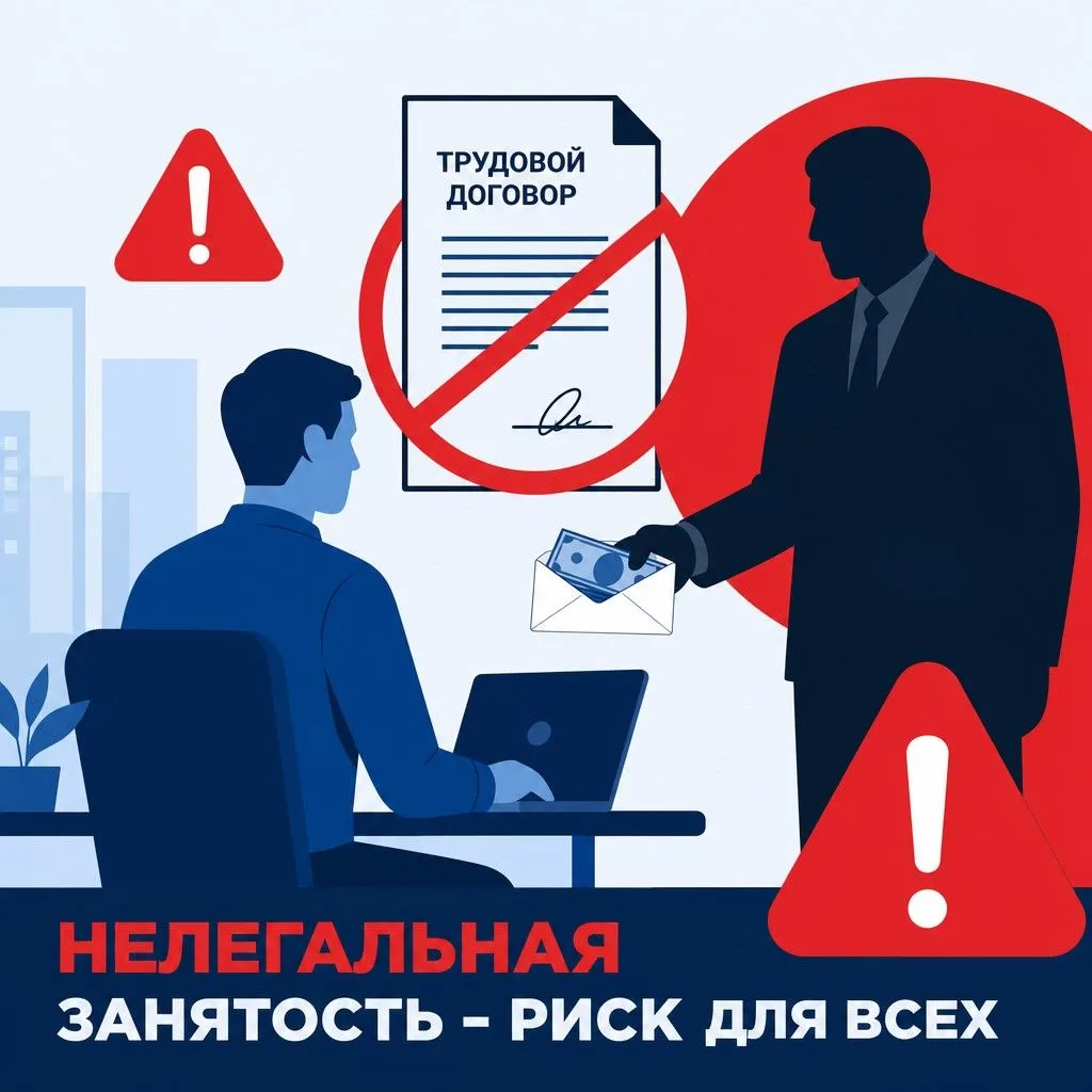 💼 Неформальная занятость: риски для всех