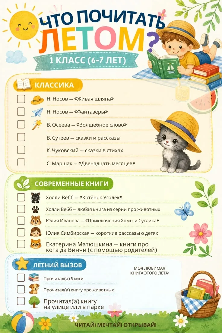 Ребята, лето в самом разгаре! 🌞☀