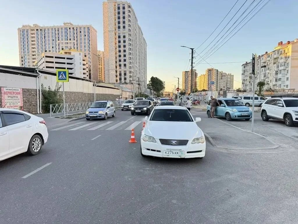 В Анапе ребенок пострадал в ДТП на пешеходном переходе