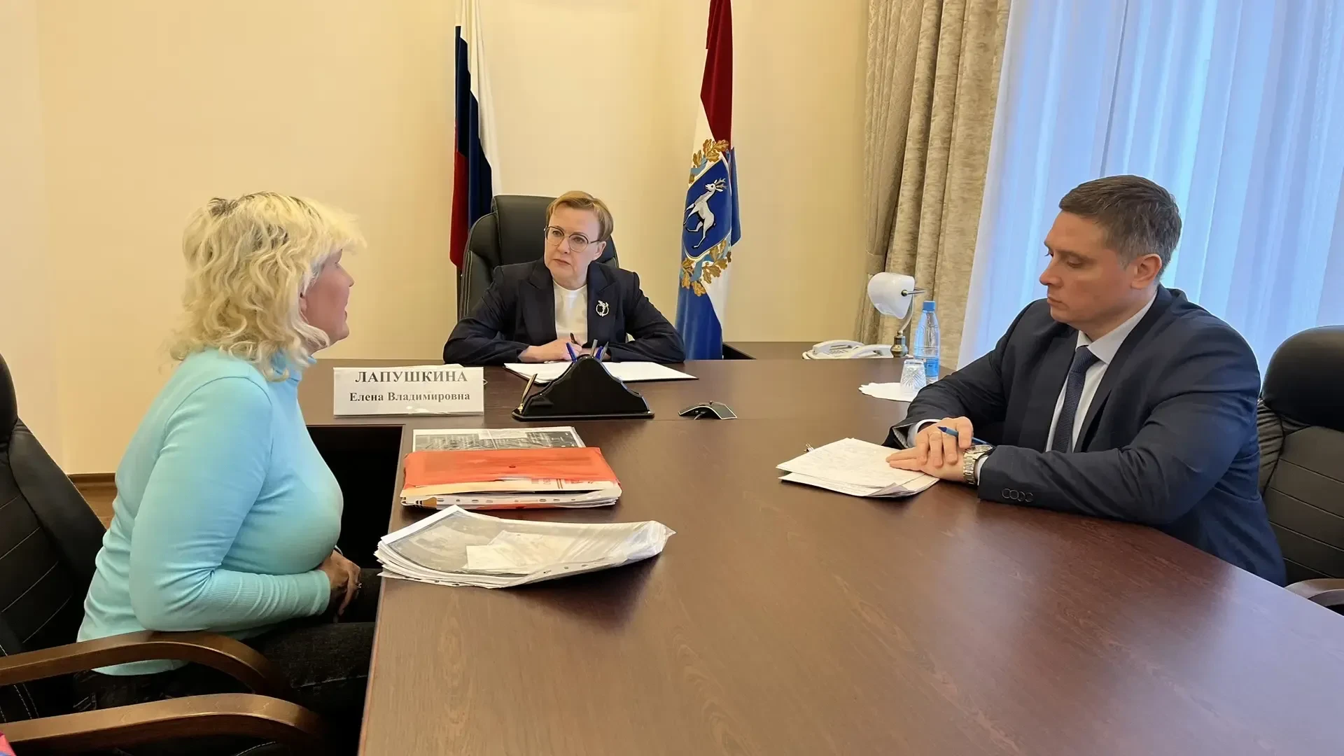Провели прием граждан в Приемной Президента России. За помощью к нам обратилась супруга...