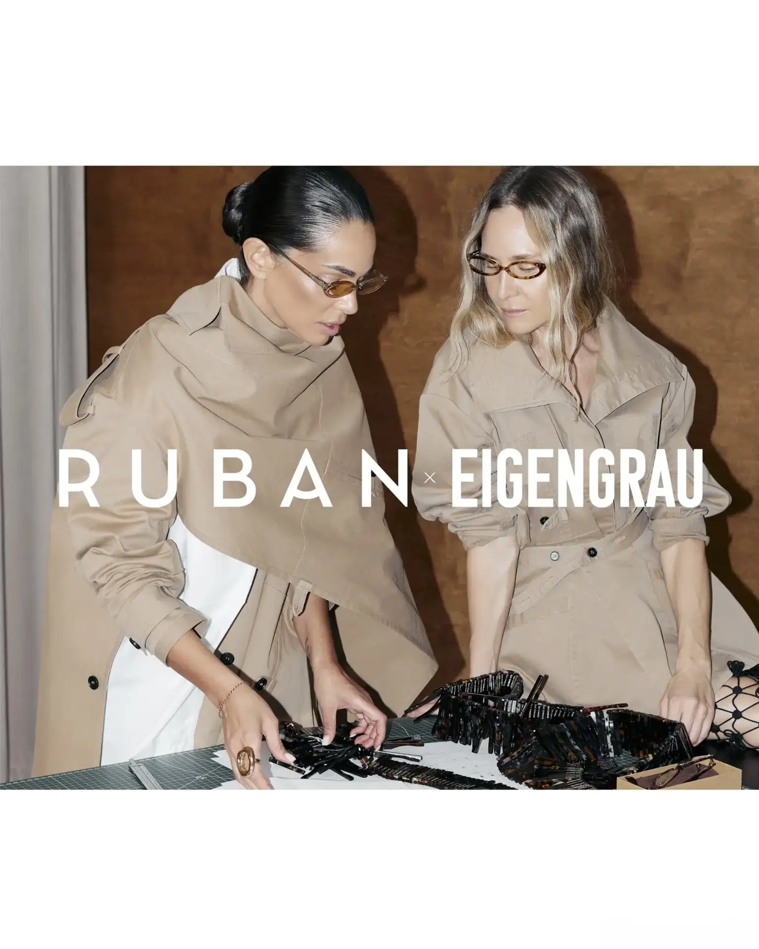 Увидела эти очки из коллаборации RUBAN x EIGENGRAU и влюбилась с первого взгляда 💔