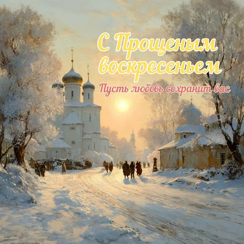🌐МАСЛЕНИЧНАЯ НЕДЕЛЯ ЗАВЕРШАЕТСЯ   Сегодня 2⃣2⃣ февраля -  прощеное воскресенье (также называют Целов