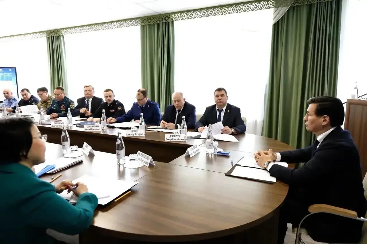 🔹Начальник Главного управления МЧС России по Республике Калмыкия Мерген Мальтинов принял участие в в
