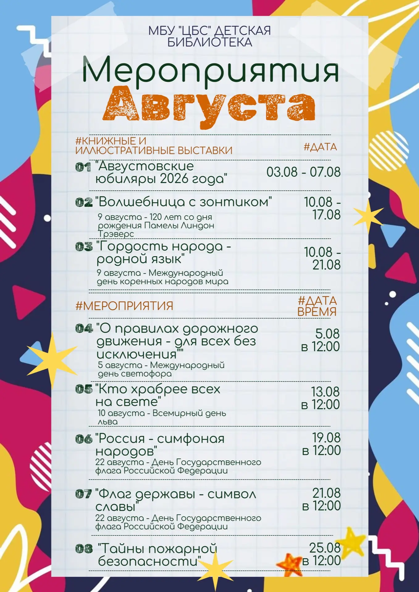 Медиа публикации