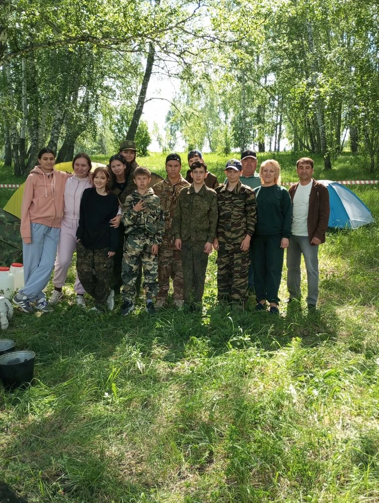 🌲 Наши обучающиеся на турслёте: первые испытания пройдены! 🏕️