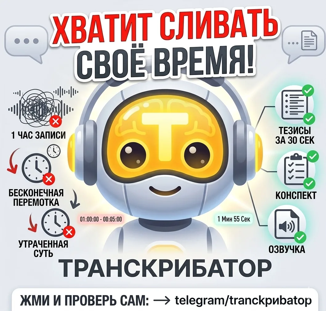 Ты всё ещё слушаешь записи по часу, чтобы вытащить 5 минут пользы?