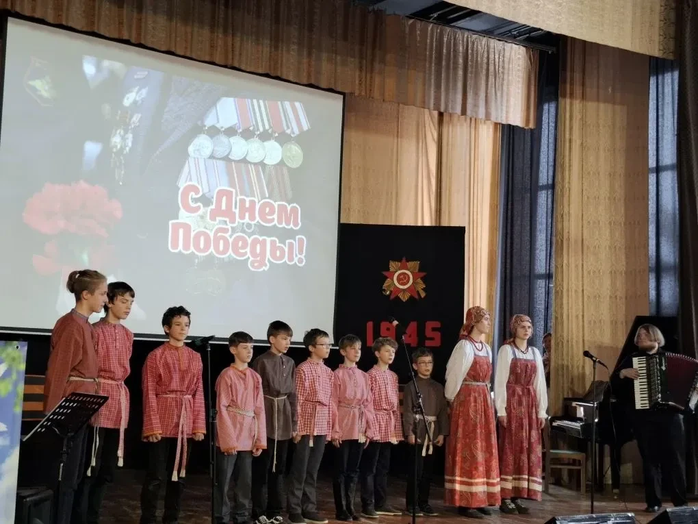 🎗🎼Сегодня в корпусе «Гимназия» состоялся концерт, посвящённый Дню Победы  💥Организатор мероприятия -