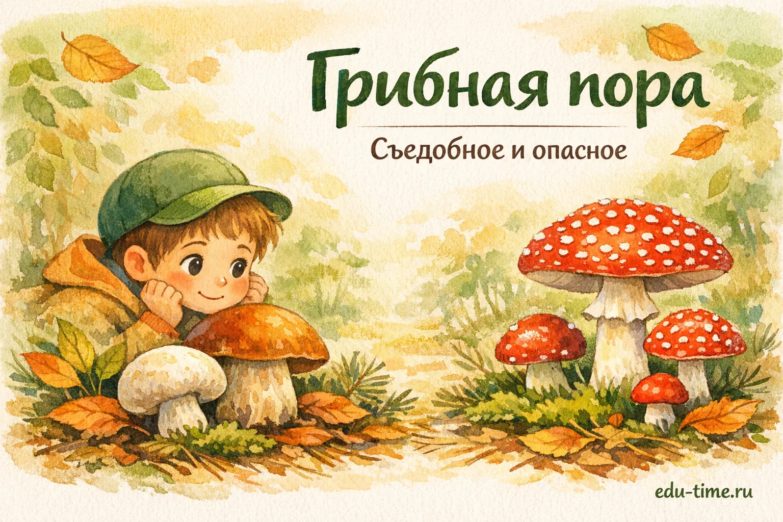 Грибная пора 🍄
