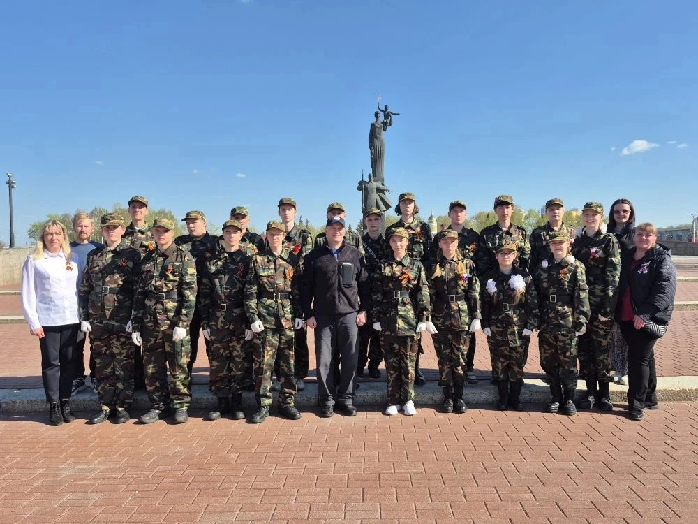 ❗4 мая 2026 года учащиеся школы №37 приняли участие в Городской патриотической акции "П...