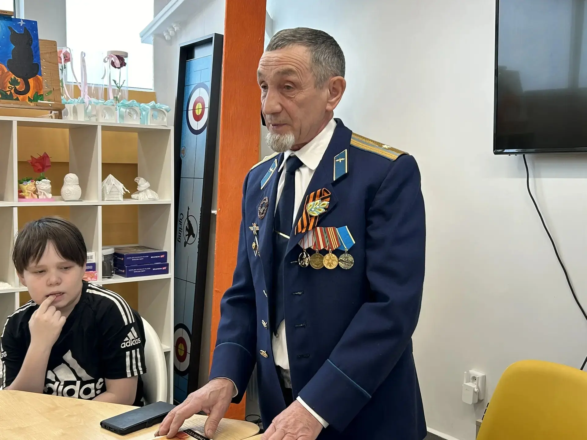 🛰️ В преддверии Дня космонавтики Молодёжный центр «Хыял» для обучающихся нашей школы организовал вст