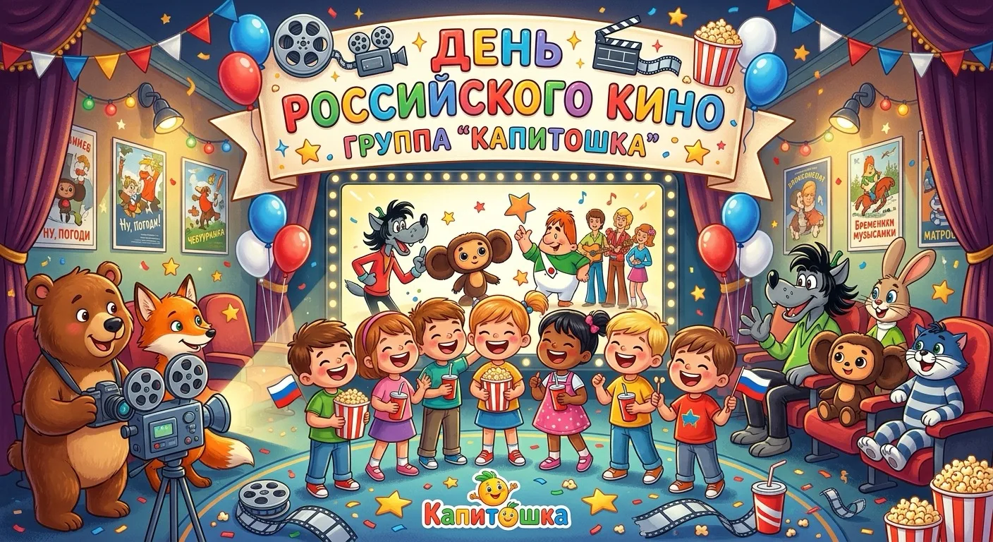🎬 Кинофестиваль в группе «Капитошка»🩵!