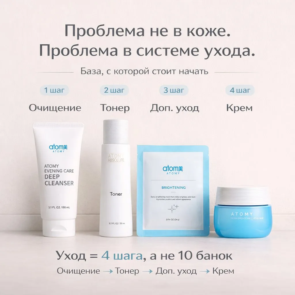 🔥С чего начать уход за кожей (если всё запуталось)