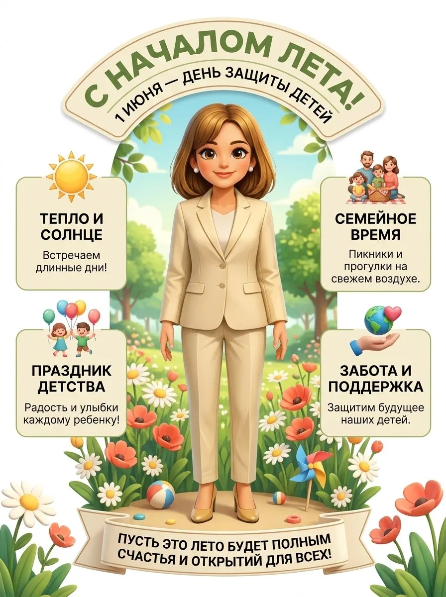 Сегодня мы встречаем не только новую неделю, но и долгожданное лето! ☀️🌼 Пусть это время станет для