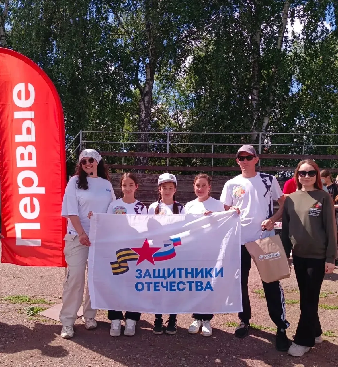 Сегодня наши стали победителями в Семейной зарнице в городе Бирск!!!