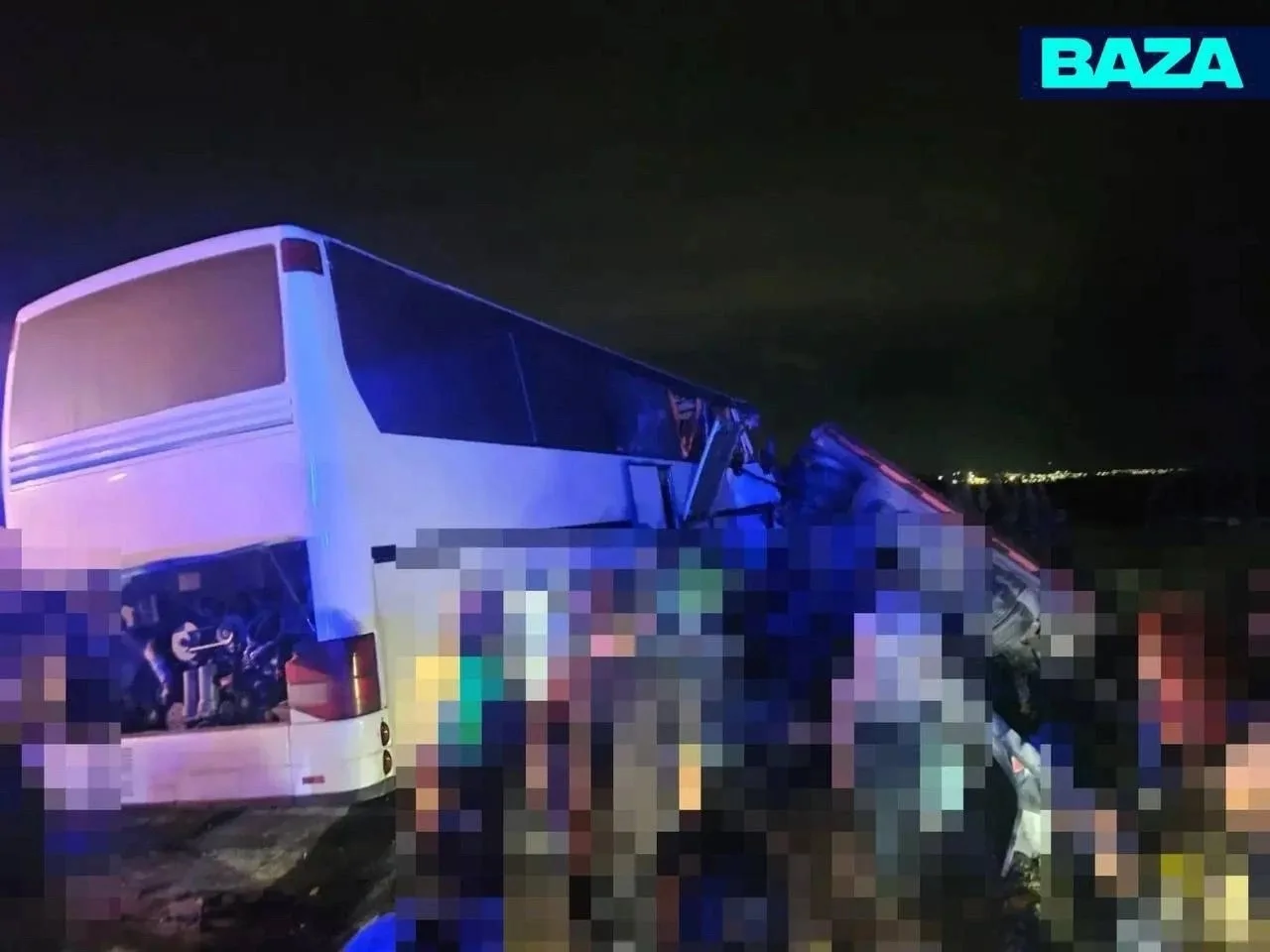 Пять человек погибли и ещё 24 пострадали в ДТП с автобусом «Грузия — Москва» на Ставроп...