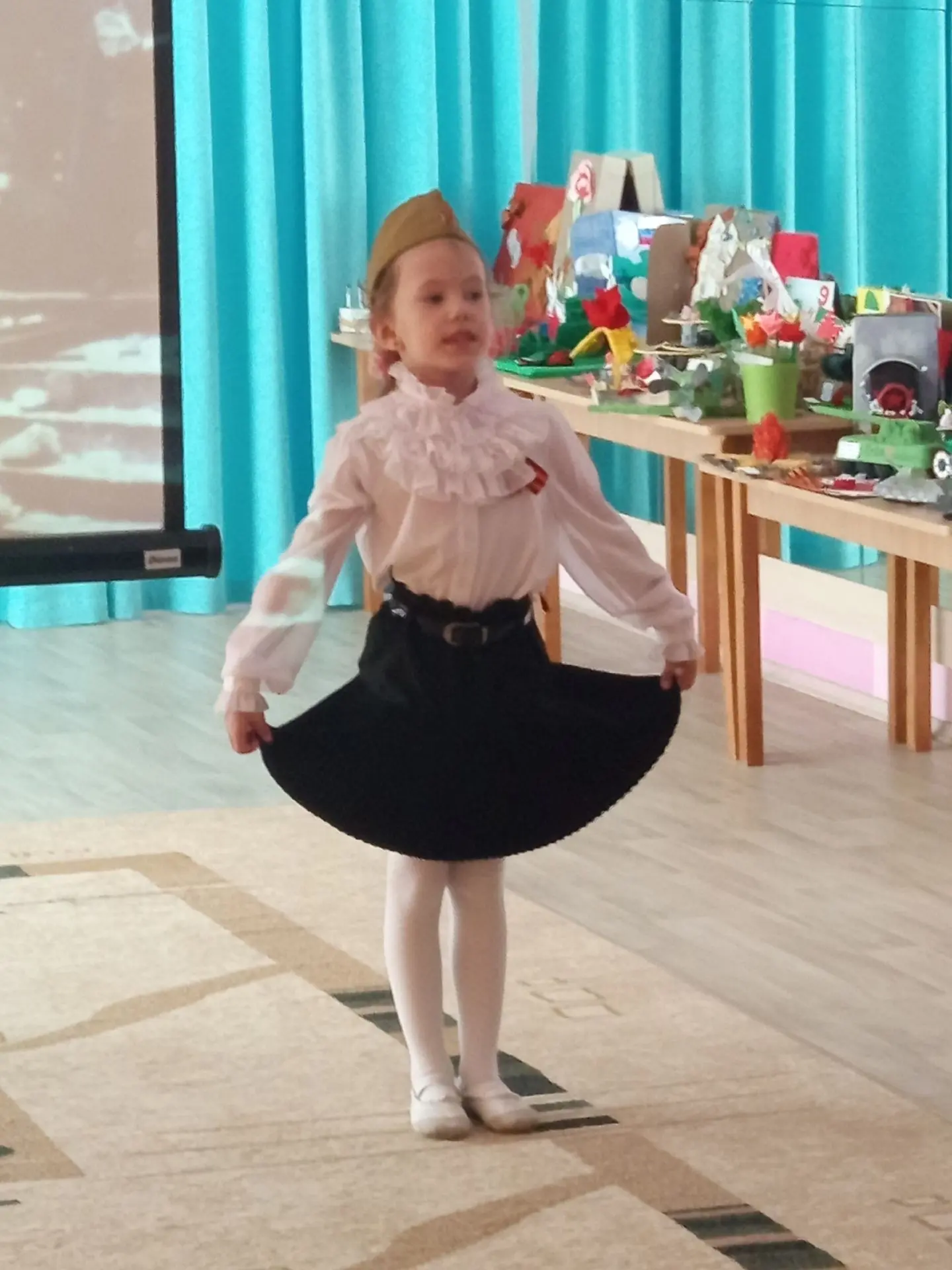 Сегодня в нашем детском саду прошло особенное мероприятие, посвящённое Дню Победы.