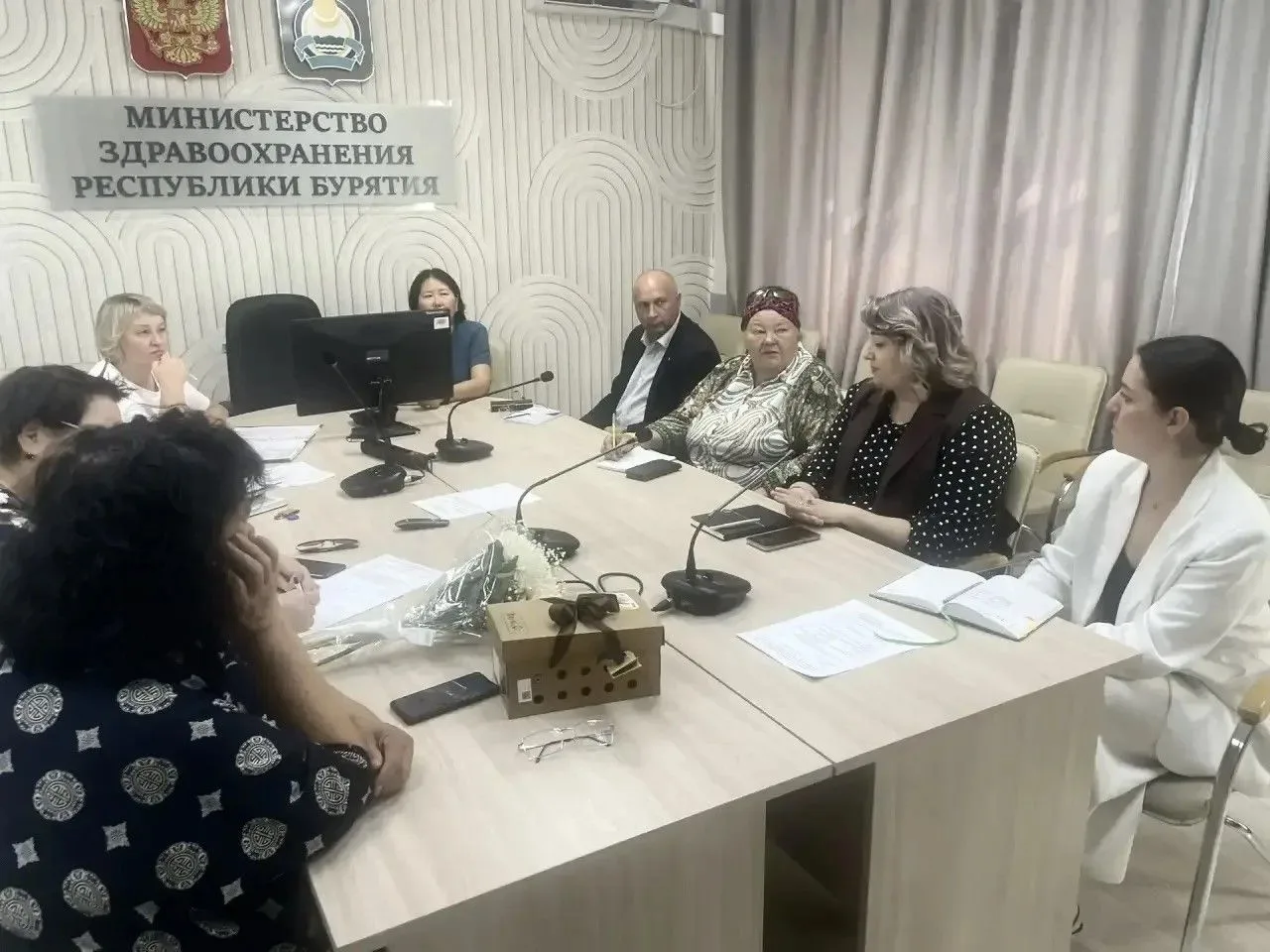 ⚡️ В Минздраве Бурятии прошло заседание Общественного совета