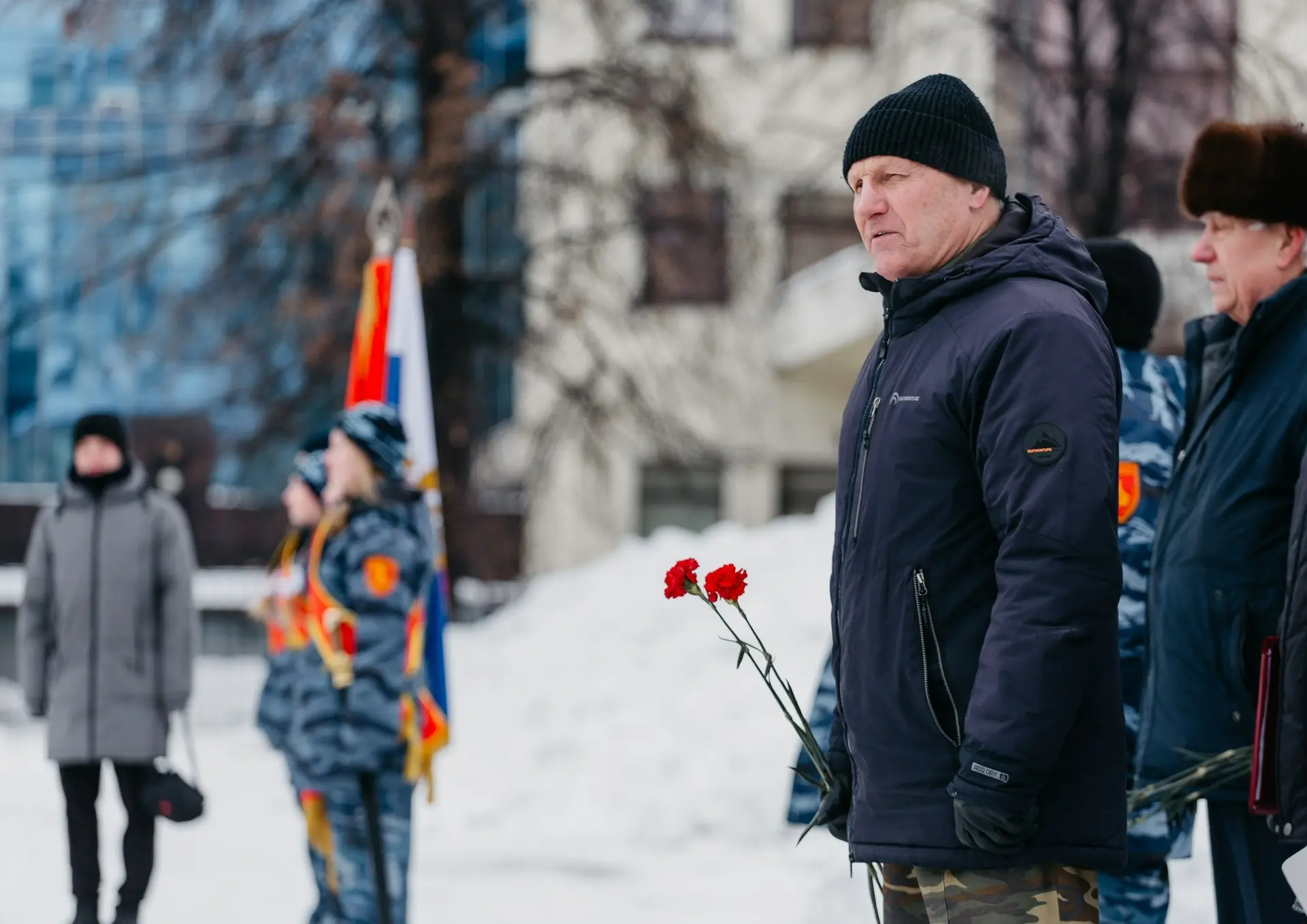11 марта у памятника «Добровольцам-танкистам» состоялось торжественное мероприятие, приуроченное к 8