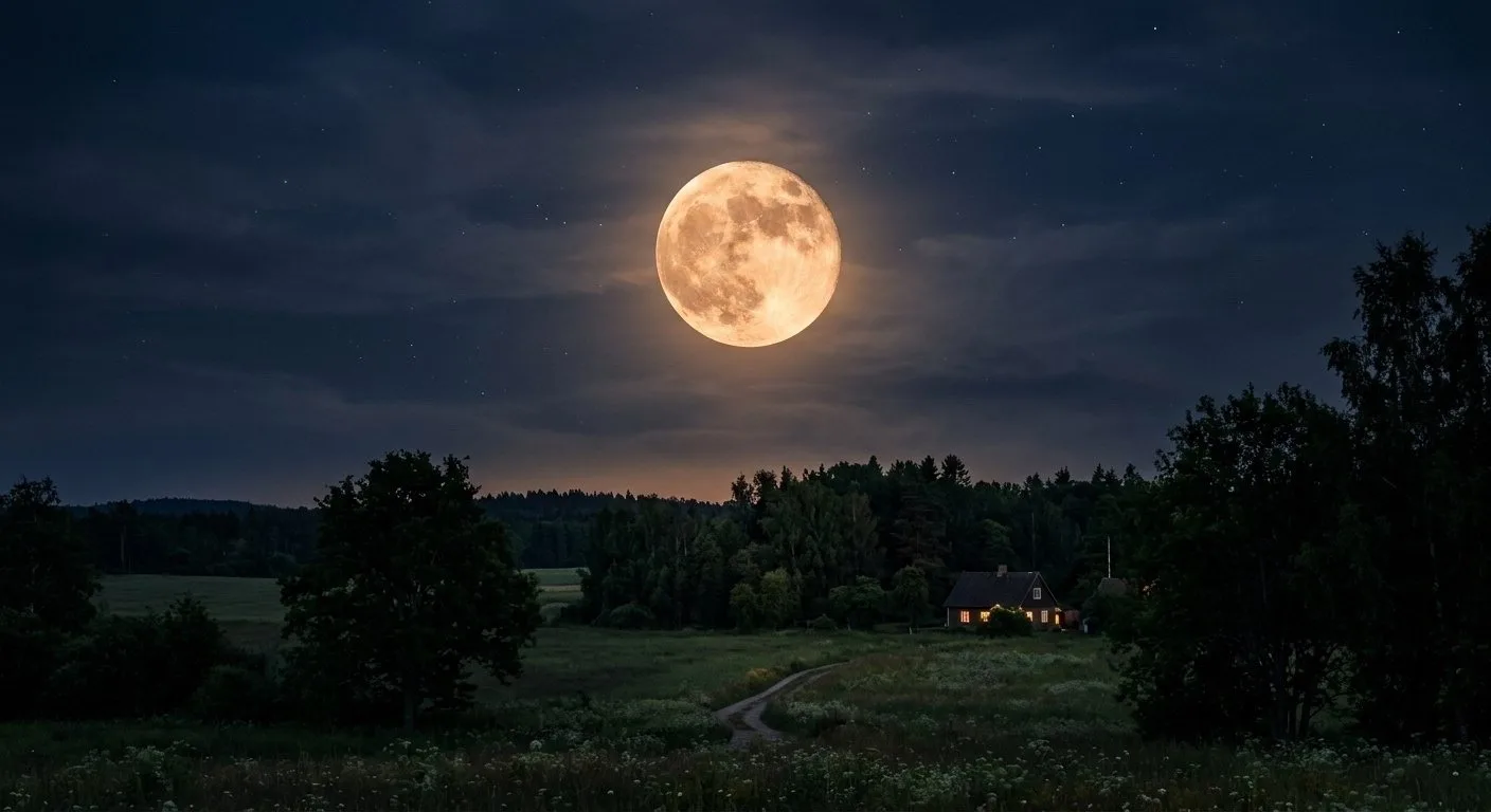 «Клубничную Луну» увидят жители Алтайского края 🌕🍓