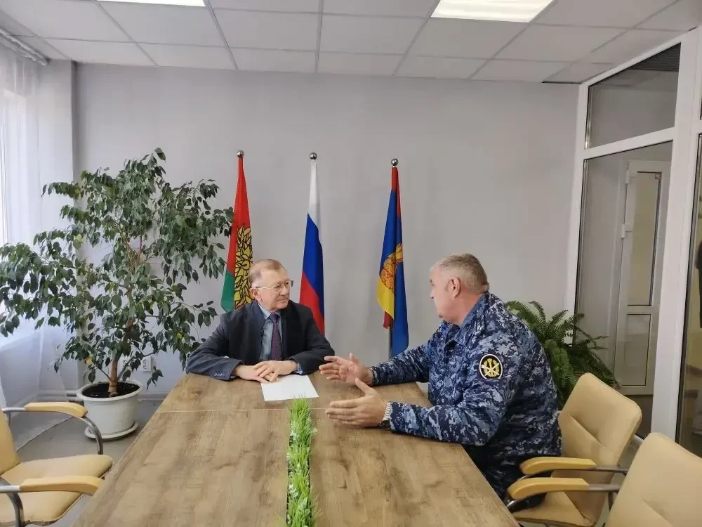 Начальник УФСИН обсудил с главой администрации Усманского района перспективы сотрудниче...