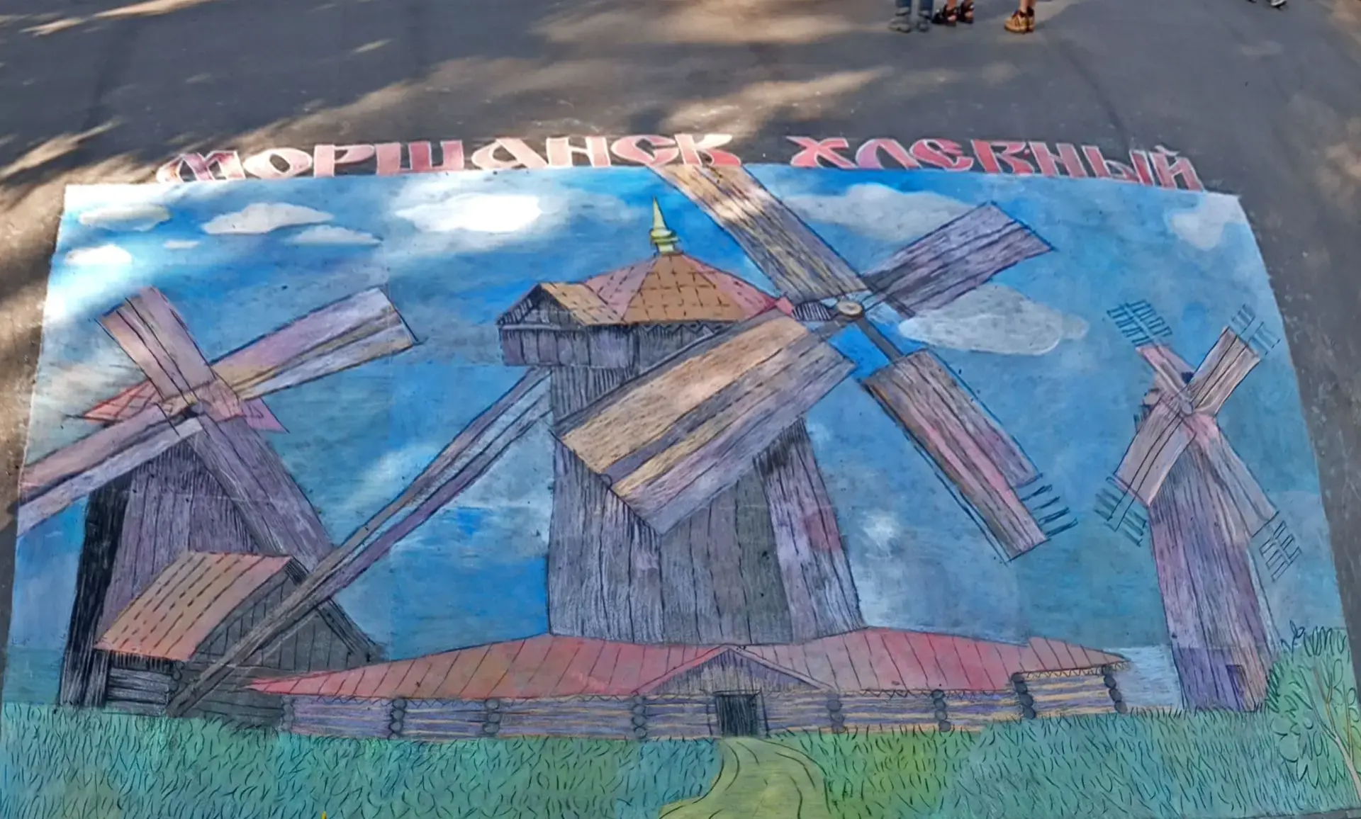 В эти выходные на фестивале «Моршанск — купецкий берег» произошла встреча эпох. Пока взрослые говори
