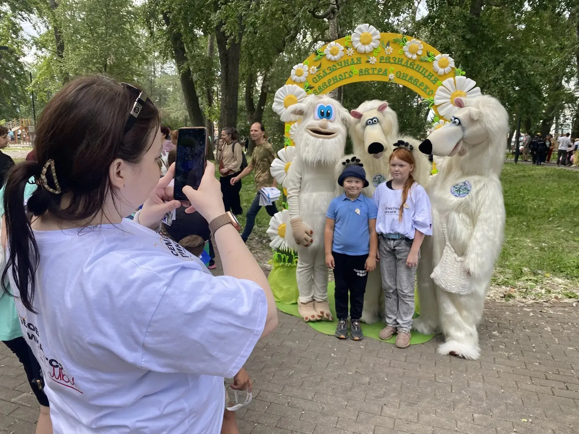 ❤️ Петровский парк стал центром семейного тепла