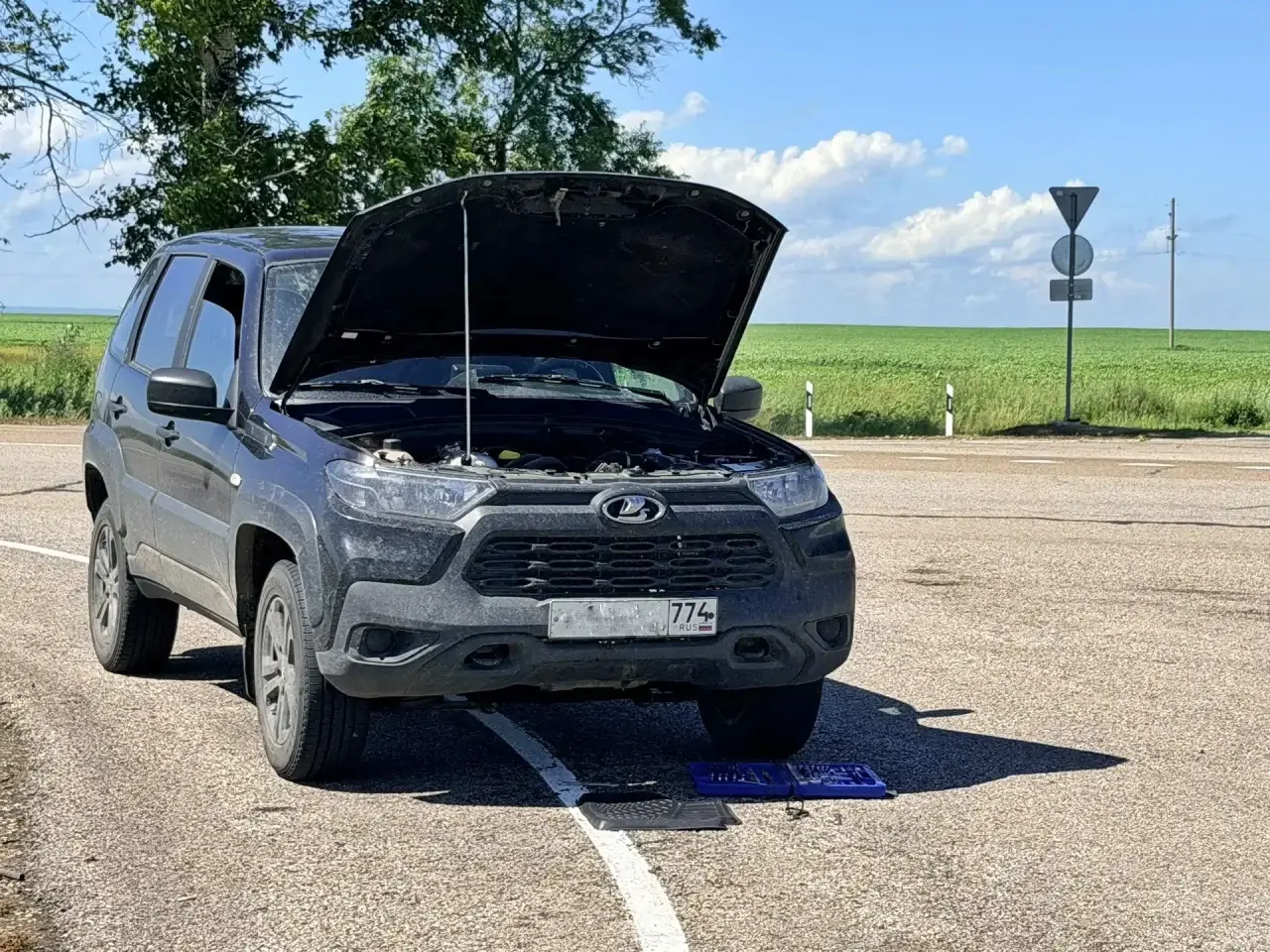 ⚒️Хмуриться не надо «Лада»: «Дорожный патруль» помог водителю «Лады» с челябинскими ном...