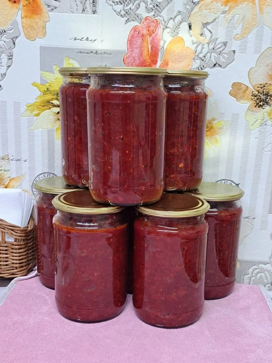 Свекольная заправка на зиму — и для борща, и на хлеб 🍅