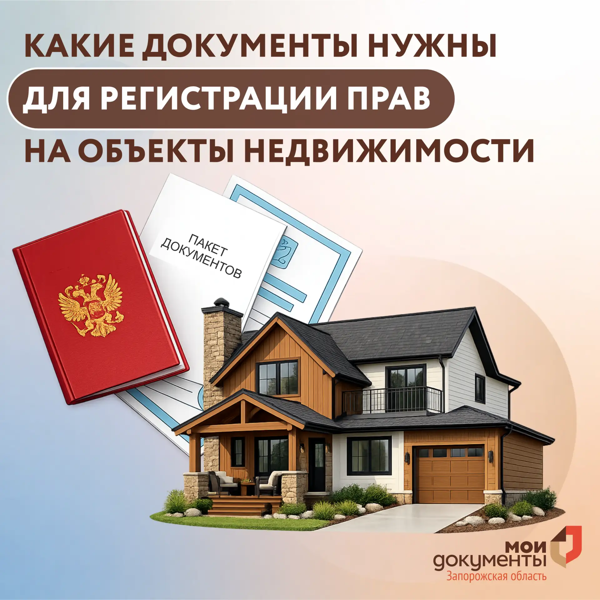 Какие документы нужны для регистрации прав на объекты недвижимости   В связи с внесенными изменениям