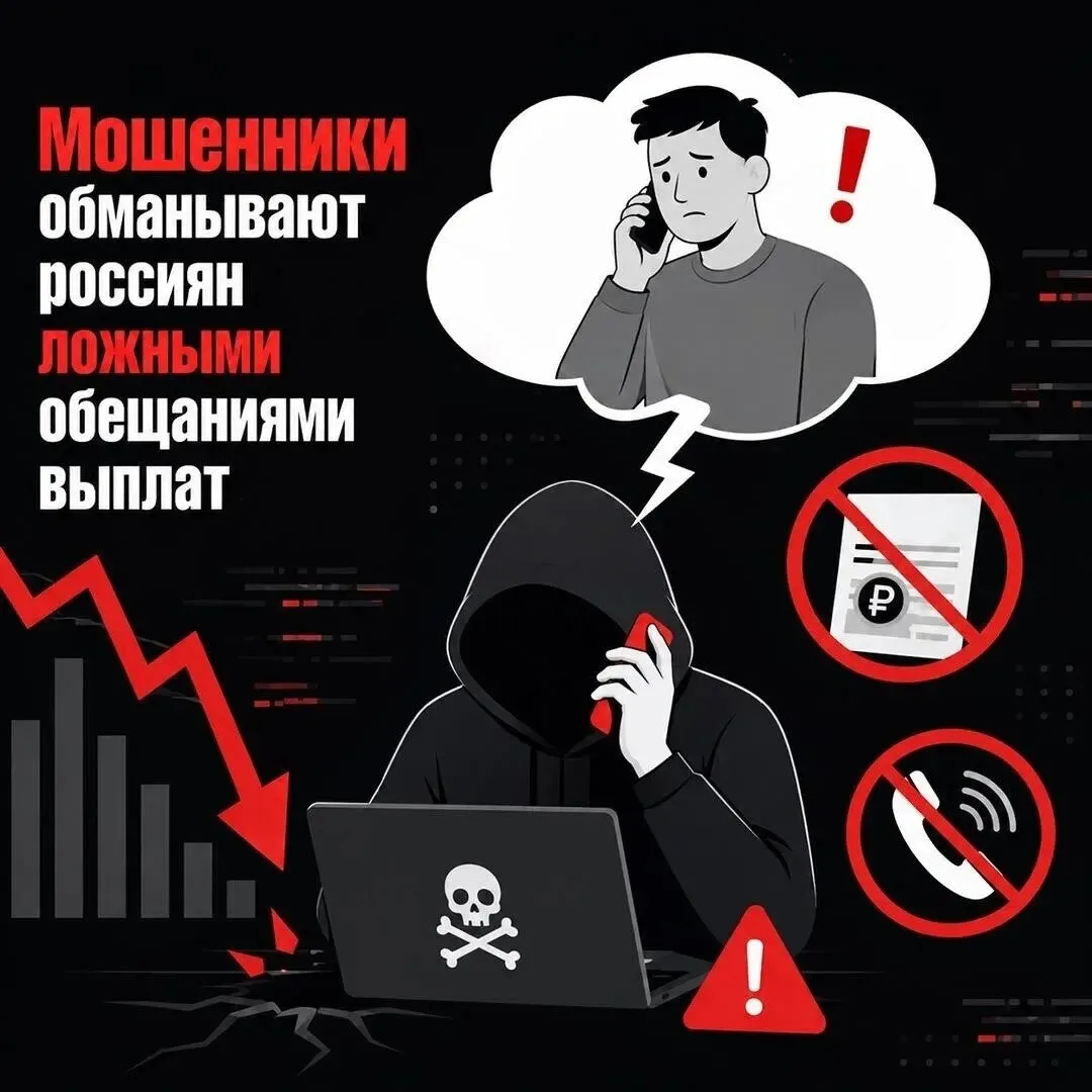 Аферисты рассылают поддельные видео и аудио с официальными лицами, где анонсируют выпла...