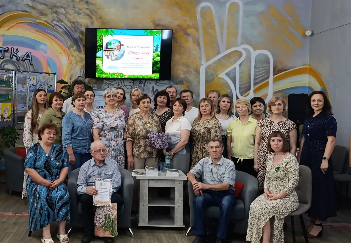 Сегодня в центральной районной библиотеке им. П.В. Алабина прошла творческая встреча с по‑настоящему