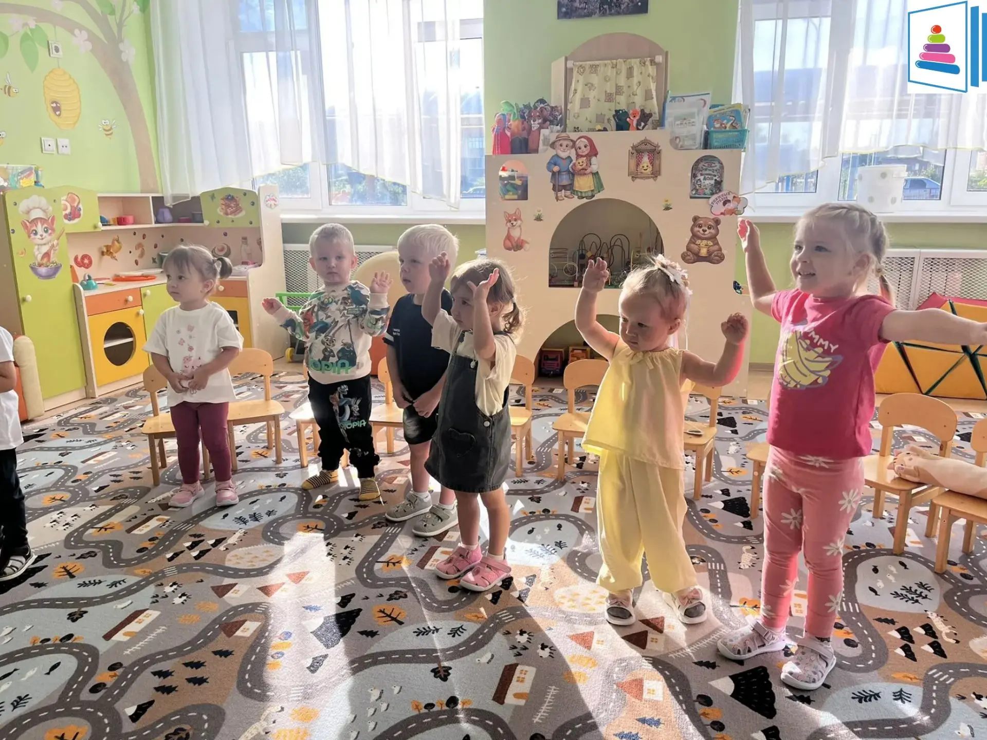 В группе №2 "Малышок" (воспитатели Мурсалимова Г. Я,  Храмова К. А), каждое утро начина...