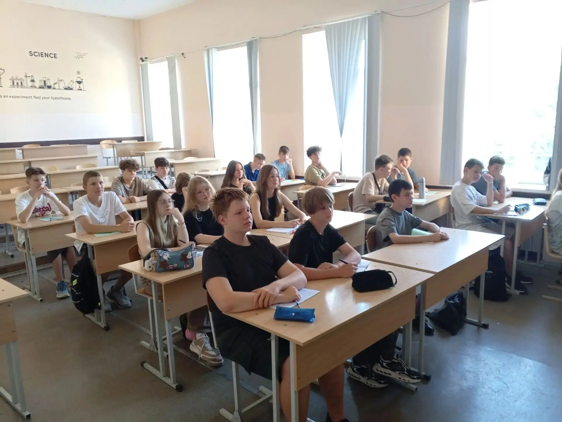 А как проходит ваше лето? ☀️

Пока кто-то отдыхает на пляже, в нашем лицее кипит настоящая интеллект