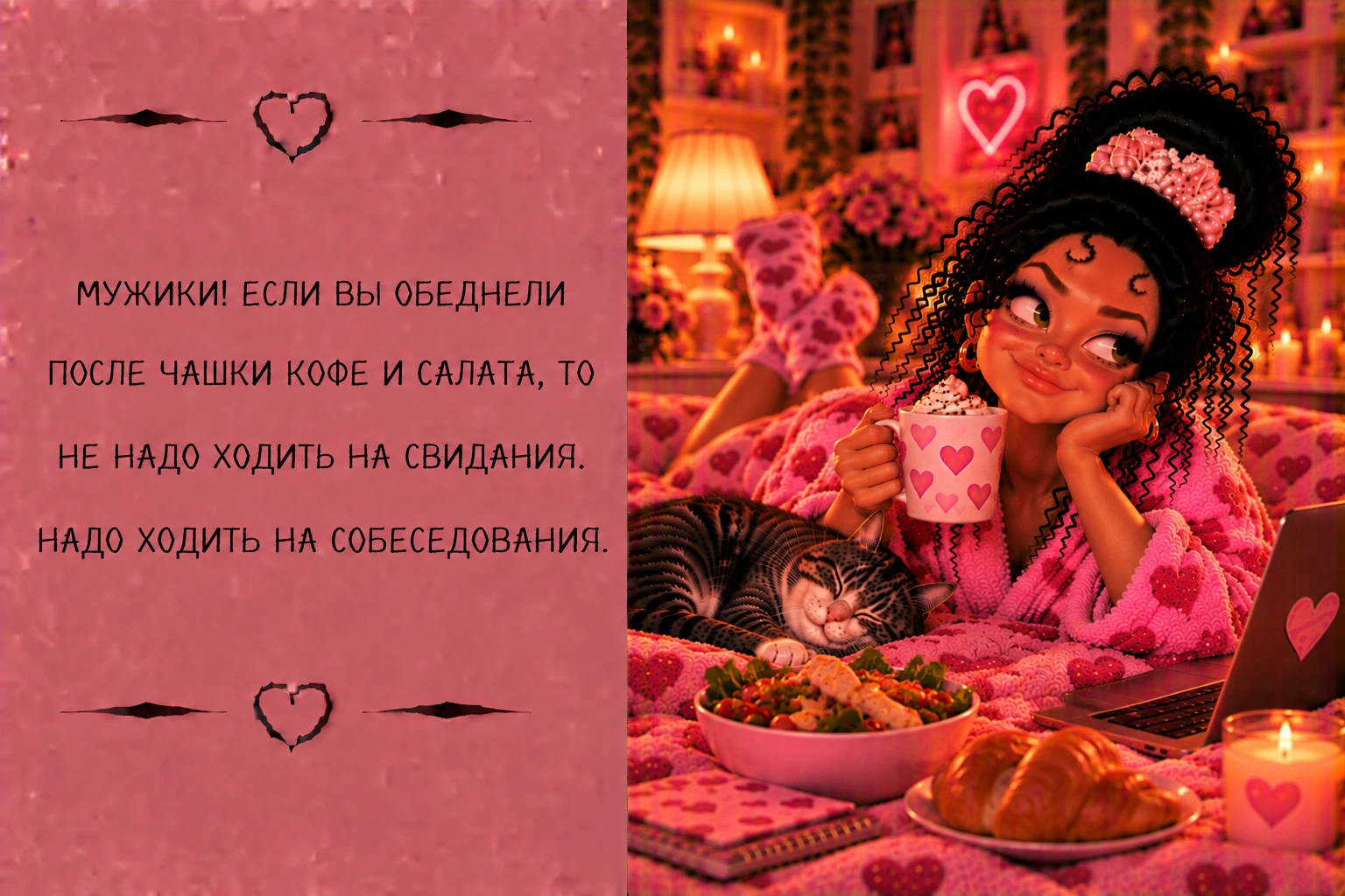 Барышня в халате | Психология с юмором